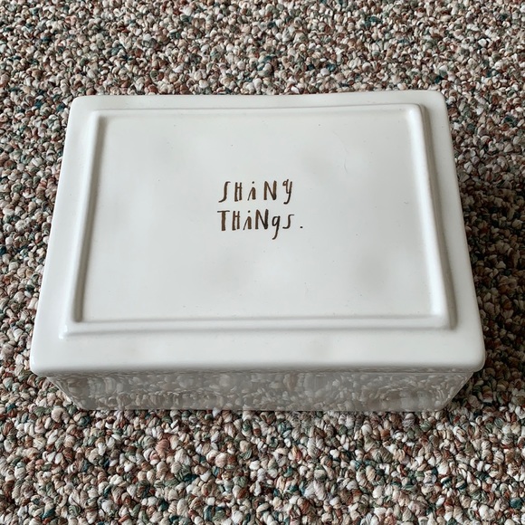 Rae Dunn Shiny Things jewelry box